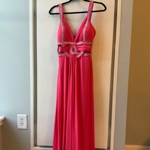 Guess Pink Evening Gown